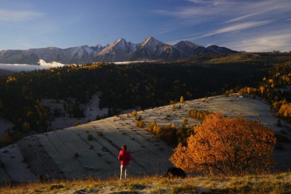 Osturnia - panorama Tatr słowackich(1)