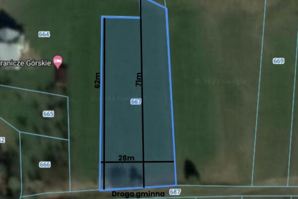 Działka 667 - wymiary(1)