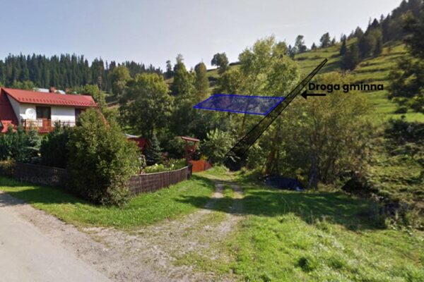 Działka 667 - z ulicy