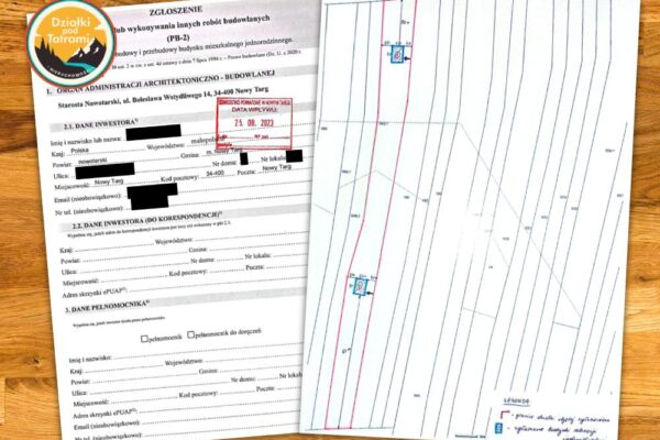 Długopole - zgłoszenie