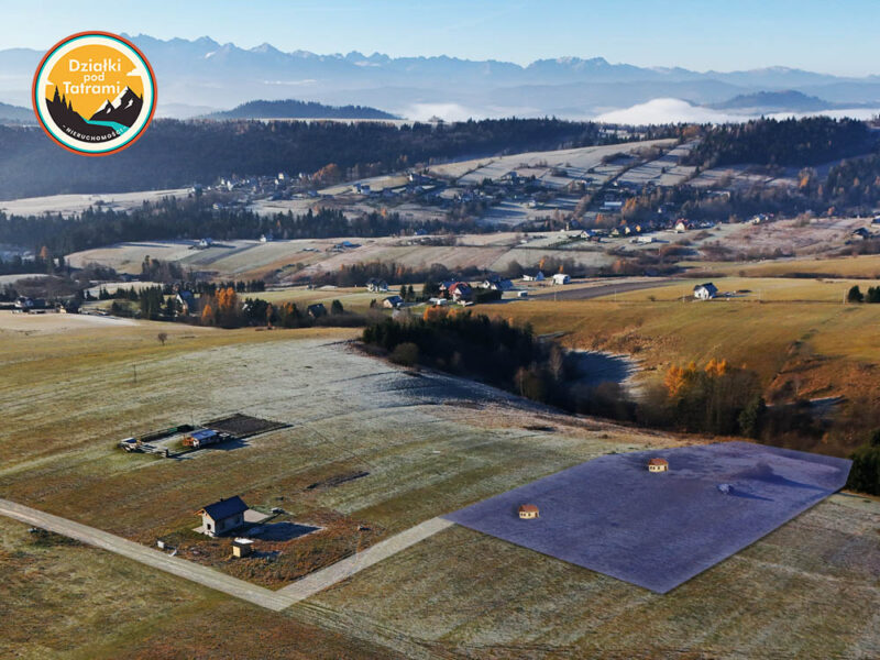 Grywałd - działki z pozwoleniem na domek 2b Grywałd - działki z pozwoleniem na domek 2b