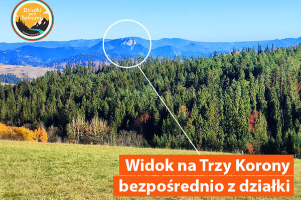 Łapsze Niżne 1ha - zdjęcie 2 Trzy Korony