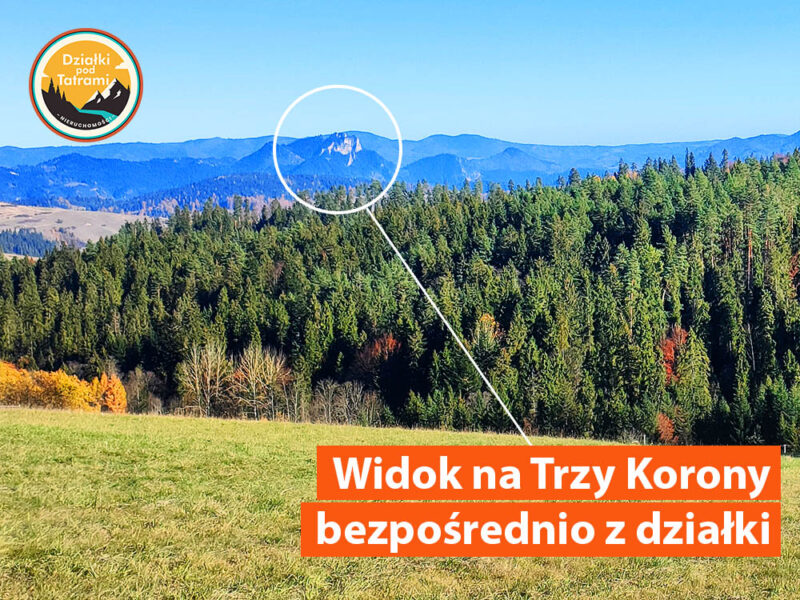 Łapsze Niżne 1ha - zdjęcie 2 Trzy Korony Łapsze Niżne 1ha - zdjęcie 2 Trzy Korony
