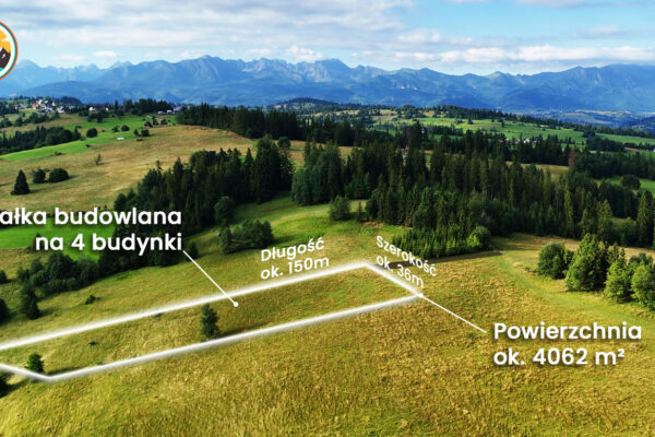 Działka budowlana w Gliczarowie 4