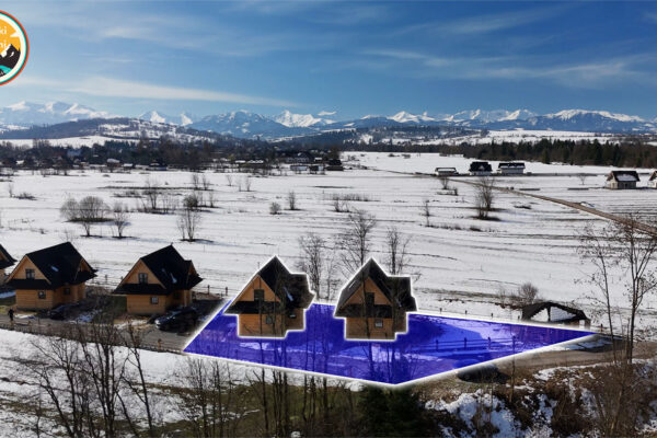 Chochołów 2 domki 7ar 1